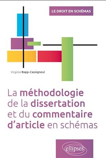 La Méthodologie de la dissertation et du commentaire d'article en schémas - VIRGINIE RAPP-CASSIGNEUL