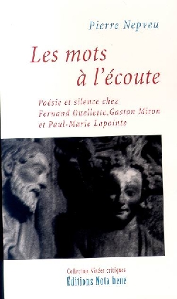 Les Mots à l&#39;écoute - PIERRE NEPVEU