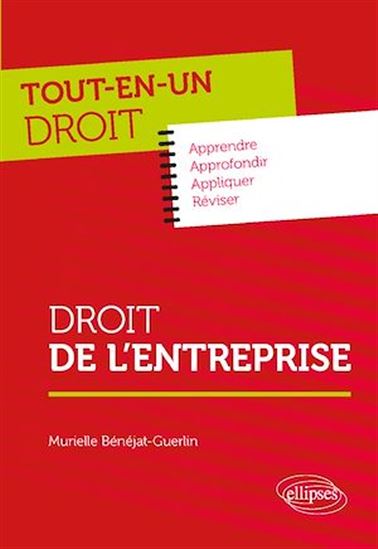 Droit de l'entreprise - MURIELLE BÉNÉJAT-GUERLIN