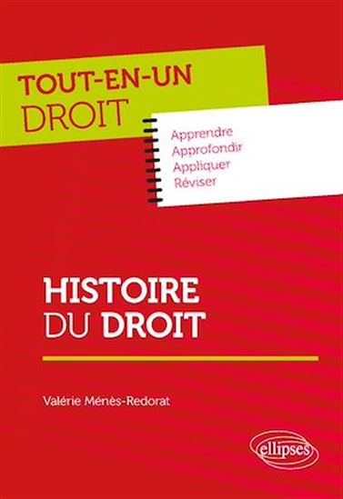 Histoire du droit - VALÉRIE MÉNÈS-REDORAT