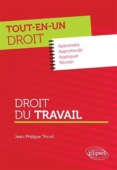 Droit du travail - JEAN-PHILIPPE TRICOIT