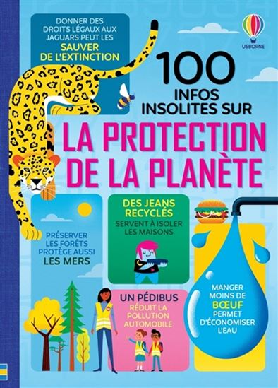 100 infos insolites sur la protections de la planète - COLLECTIF
