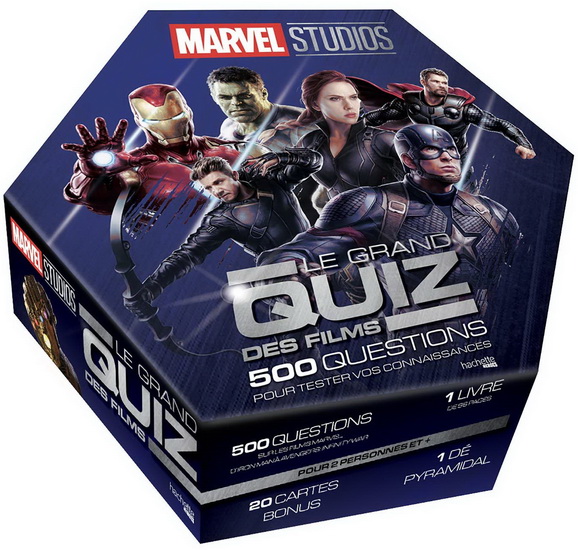 Marvel studios : le grand quiz des films : 500 questions pour tester vos connaissances Cof. N. éd. - RODOLPHE MASSÉ