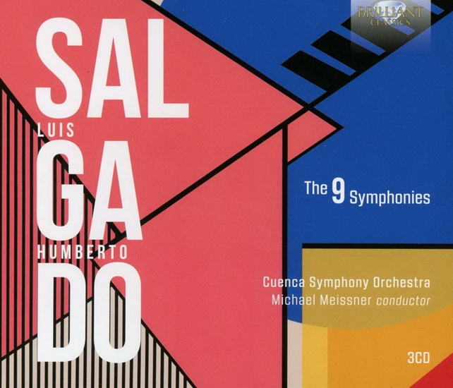 Salgado: The 9 Symphonies (3CD) - LUIS HUMBERTO SALGADO