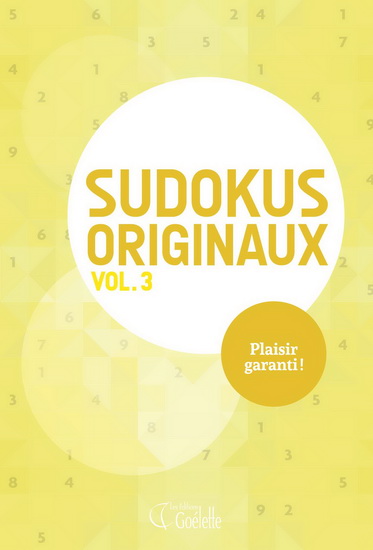 Sudokus Originaux Vol. 3 - COLLECTIF