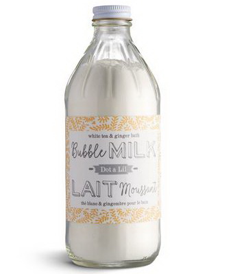 Lait de bain moussant Thé blanc & gingembre