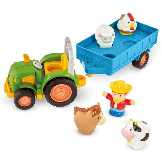 Tracteur et remorque sons et lumières
