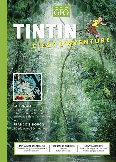 Tintin, c'est l'aventure #07 La jungle : de L'oreille cassée à l'Amazonie de Bolsonaro, bienvenue dans l'enfer vert - COLLECTIF