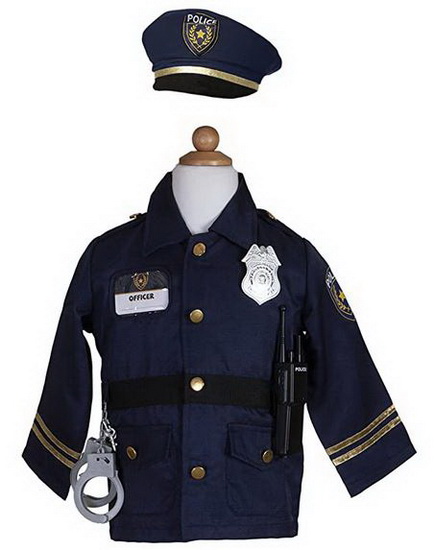 Costume de policier, 5-6 ans