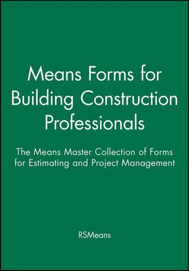 Means forms for building, construction.. - COLLECTIF