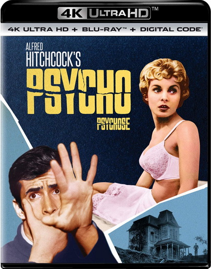 Psycho (1960) (4K+Blu-Ray) - ALFRED HITCHCOCK