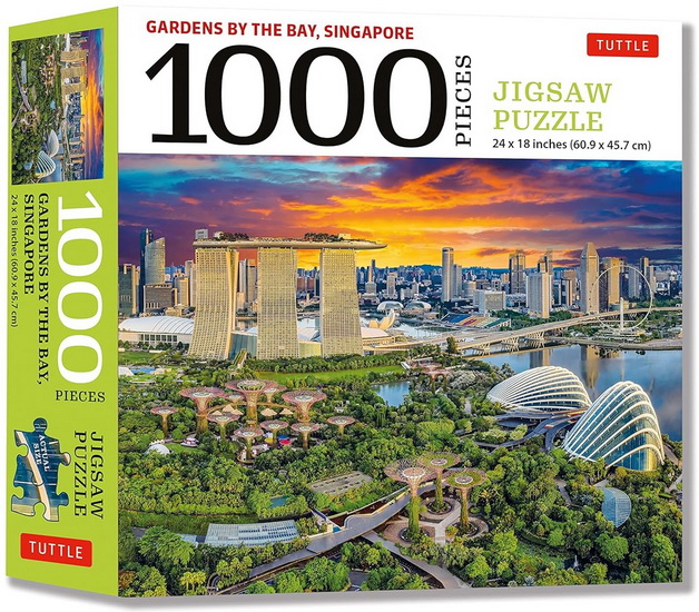 Singapore&#39;s Gardens by the Bay Jigsaw Puzzle - 1,000 pieces - COLLECTIF