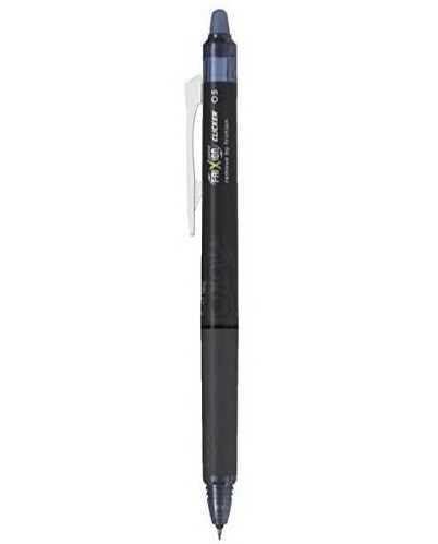 Stylo gel rétractable Frixion pointe synergie bleu noir