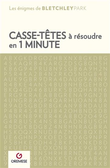 Casse-têtes à résoudre en 1 minute - COLLECTIF