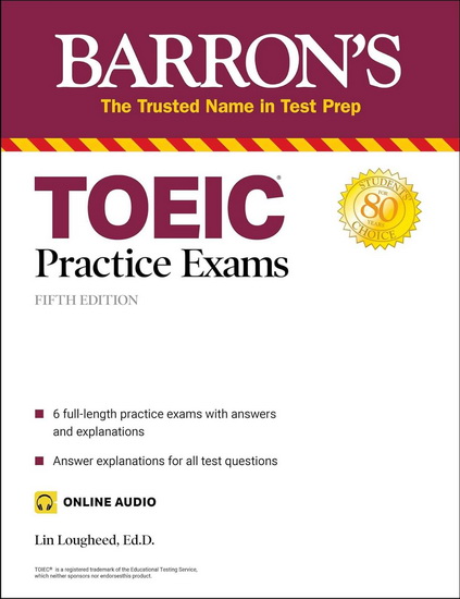 TOEIC PRACTICE EXAMS (WITH ONLINE AUDIO) - LIN LOUGHEED