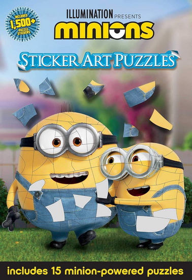 MINIONS: STICKER ART PUZZLES - ARIE KAPLAN
