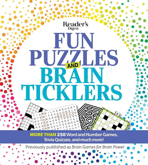 READER&#39;S DIGEST FUN PUZZLES AND BRAIN TICKLERS FOR CLEVER ADULTS - COLLECTIF