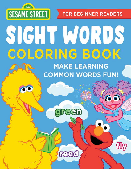 The Sesame Street Sight Words Coloring Book - COLLECTIF