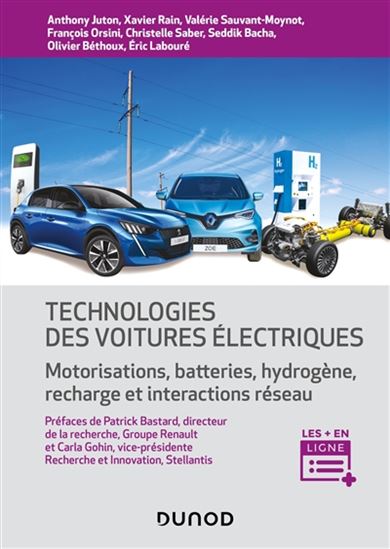 Technologie des voitures électriques : motorisation et alimentation - ANTHONY JUTON & AL