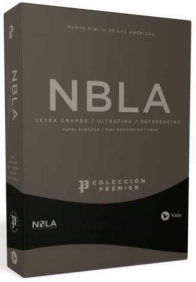 NBLA Biblia Ultrafina, Colección Premier, Caramelo, Edición Letra Roja - COLLECTIF