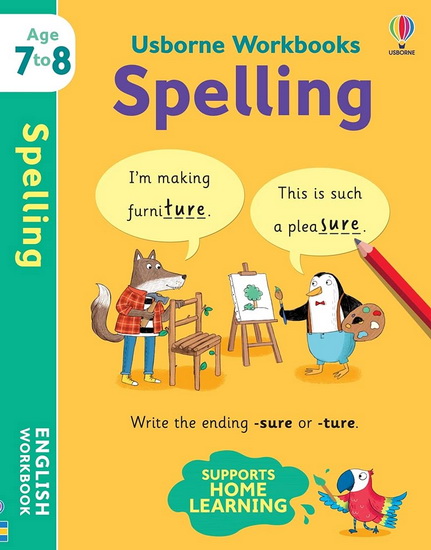 Usborne Workbooks Spelling 7-8 - JANE BINGHAM