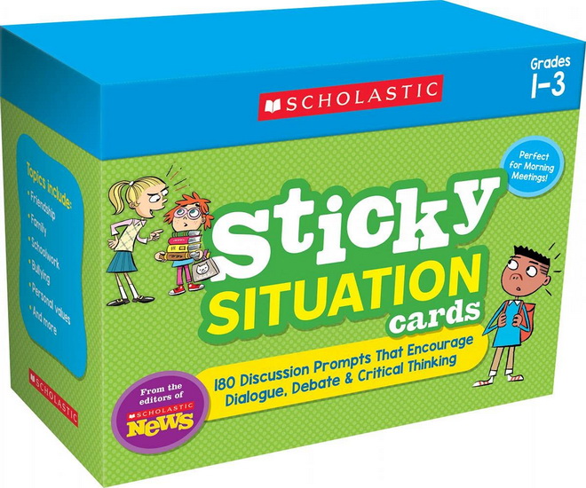 Scholastic News Sticky Situation Cards: Gr. 1-3 - COLLECTIF