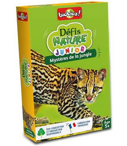 Cartes Défis Nature Junior Mystères de la jungle