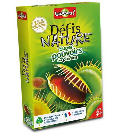Cartes Défis Nature Super pouvoirs des plantes