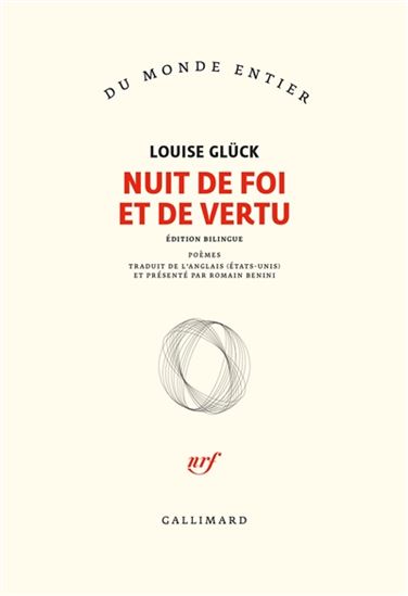 Nuit de foi et de vertu : poèmes - LOUISE GLÜCK