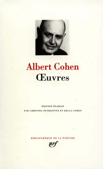 albert cohen oeuvres - l'autobiographie dans l'oeuvre d'albert cohen