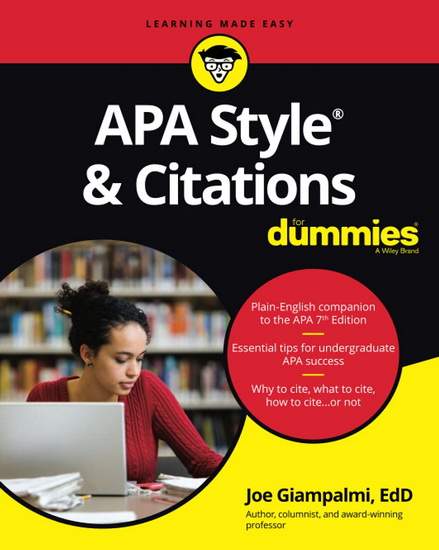 APA Style & Citations For Dummies - JOE GIAMPALMI