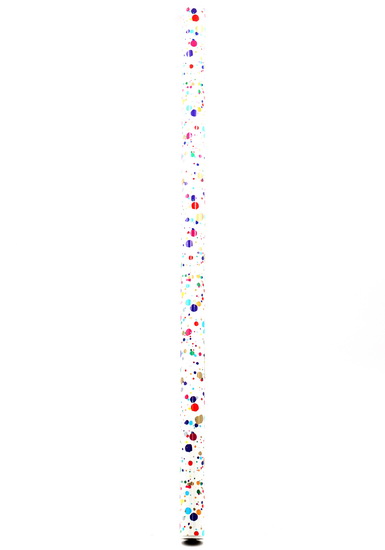 Rouleau Éclaboussures de peinture multicolores