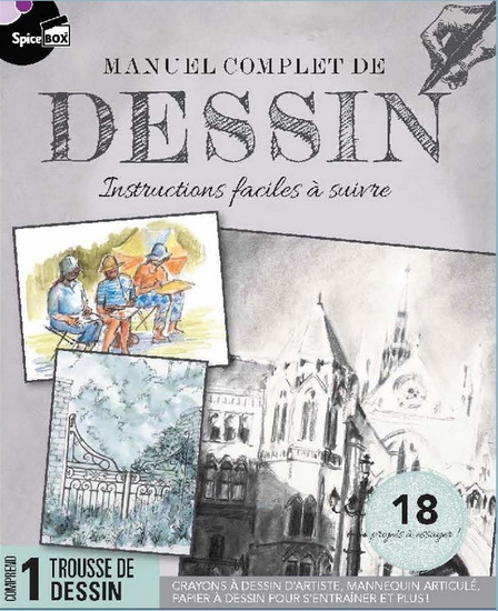Manuel complet de dessin : des instructions faciles à suivre - COLLECTIF