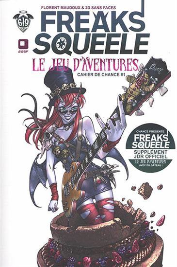 Freaks&#39; squeele : le jeu d&#39;aventures : cahier de chance - FLORENT MAUDOUX - DEUX D SANS FACES