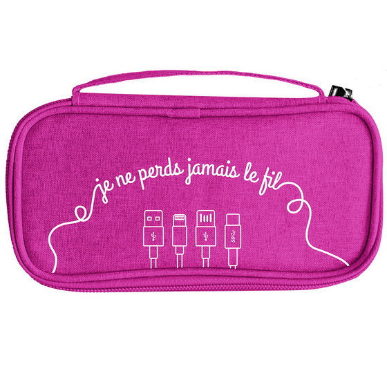 Trousse pour câbles ''Je ne perds jamais le fil''