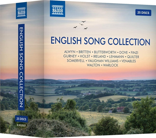 Naxos English Song Collection Box Set (25CD) - VARIOUS
