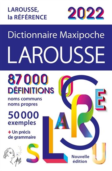 Dictionnaire maxipoche Larousse 2022 - COLLECTIF