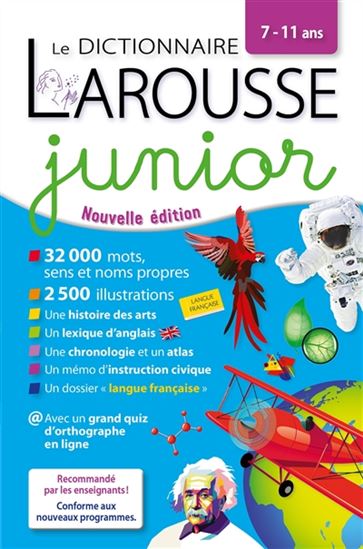 Dictionnaire Larousse junior, 7-11 ans export N. éd. - COLLECTIF