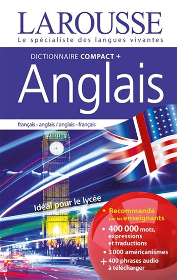 Dictionnaire compact + : français-anglais/anglais-français N. éd. - COLLECTIF