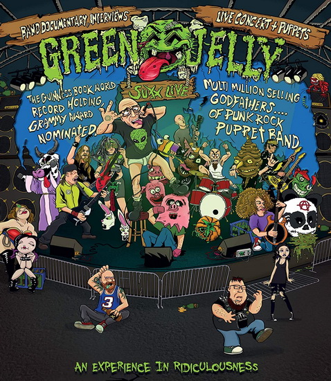 Green Jelly Suxx Live featuring Green Jello (Blu-Ray) - GABRIELE ROB