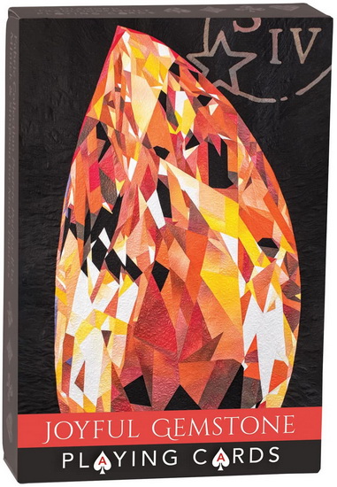 Joyful Gemstone Playing Cards: A Sparkling Deck of Standard Playing Cards Featuring MJ Kinman’s Faceted Quilts - MJ KINMAN