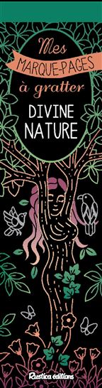 Divine nature : mes marque-pages à gratter - MARICA ZOTTINO