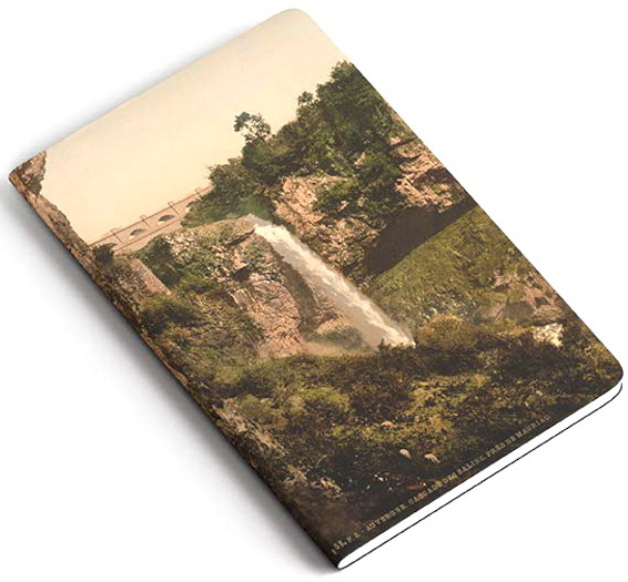Carnet Massif central, cascade de Salins - COLLECTIF