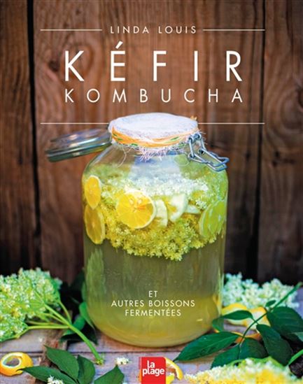 Kéfir, kombucha et autres boissons fermentées - LINDA LOUIS