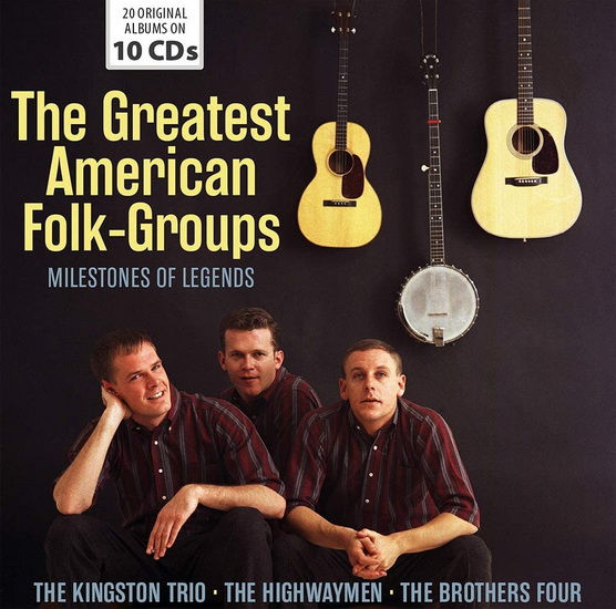 The Greatest American Folk-Groups (10CD) - COMPILATION
