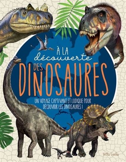 À la découverte des dinosaures : Un voyage captivant et ludique pour découvrir les dinosaures ! - MATHIEU FORTIN - MARIE-ÈVE CÔTÉ