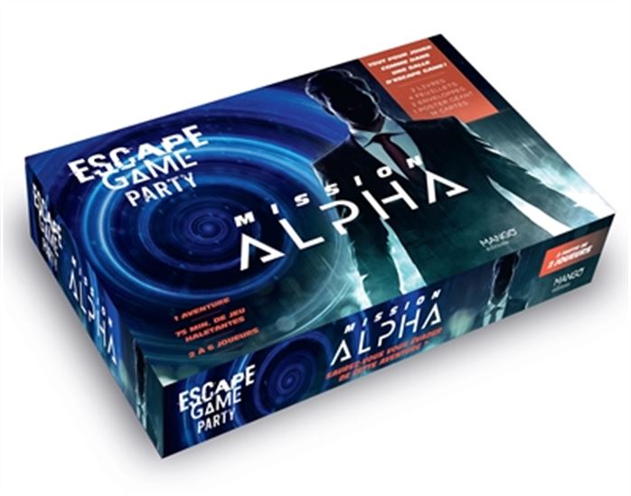 Mission Alpha : escape game party Cof. - GARY BLUTEAU - ERWAN ROPARS