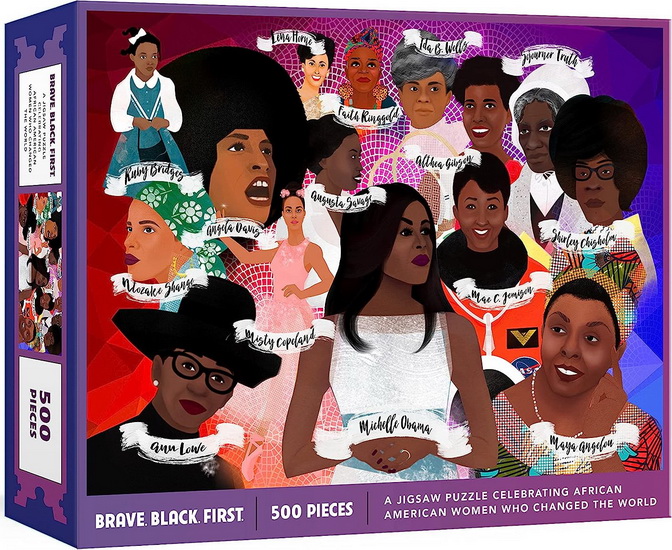 Brave. Black. First. Puzzle - CHERYL HUDSON - ERIN K ROBINSON