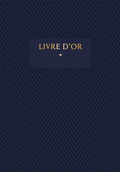 Livre d&#39;or (bleu) - COLLECTIF