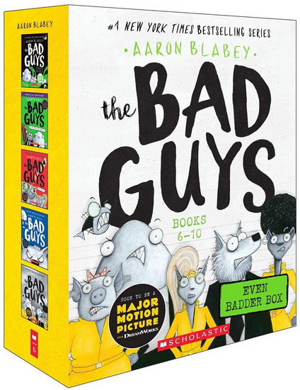 The Bad Guys Even Badder Box Set: Books 6-10 - AARON BLABEY